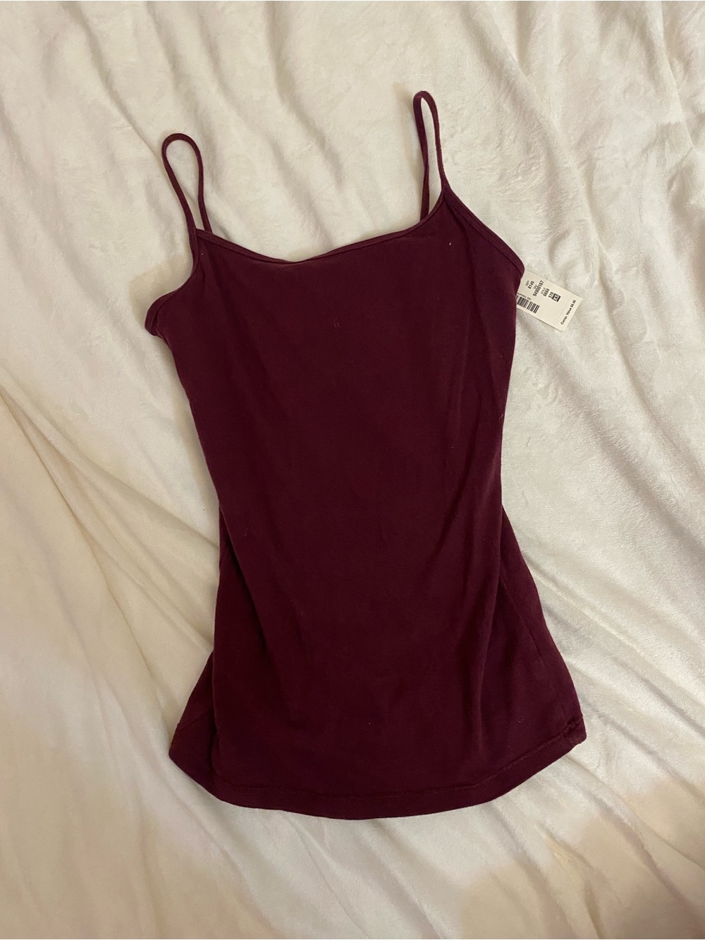 Aeropostale Burgundy Spaghetti Strap Camisole